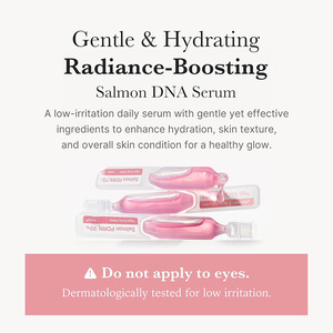 OEM/ODM <span class=keywords><strong>ADN</strong></span> de saumon sérum d'un jour sérum éclatant Niacinamide collagène peptide rose saumon PDRN ampoule sérum - Product Image 4