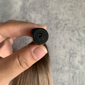 Extensions de cheveux YS127 Russian Remy Genius Weft, <span class=keywords><strong>blond</strong></span> <span class=keywords><strong>cendré</strong></span>, 100% cheveux humains - Product Image 4