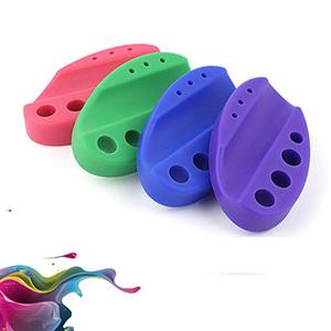 Soporte de Silicona para Pigmentos de Microblading, Herramienta de Maquillaje, Soporte Suave y Colorido Multifuncional para Tazas de Tinta Oliva para Estudio de Belleza - Product Image 2