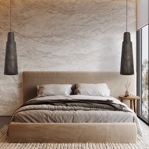 โคมไฟห้อยเพดานสไตล์วาบิซาบิแบบญี่ปุ่น ดีไซน์เฉพาะตัว สร้างสรรค์ เหมาะสำหรับห้องนอน โคมไฟข้างเตียง โคมไฟบาร์ โคมไฟระย้า - Product Image 3