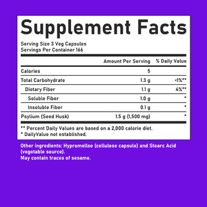 Cápsulas de Cáscara de Psyllium Natural con MOQ Bajo, Contienen 1.5g de Psyllium, Promueven la Salud Intestinal Equilibrada, Cápsulas de Cáscara de Semilla de Psyllium - Product Image 2