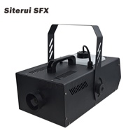 Siterui SFX Puissante machine à fumée 1500W Création d'effets de brouillard artificiel pour les scènes et les événements Nouveau brumisateur de châssis noir