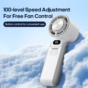 3600mAh Rechargeable <b>Fans</b> & Cooling Hand <b>Fan</b> Cooler Portable Electric High Speed Outdoor <b>Mini</b> Air Cooling <b>Fan</b> - Product Image 4