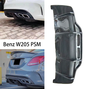 ดิฟฟิวเซอร์หลังคาร์บอนไฟเบอร์ทรง PSM สำหรับรถยนต์ C-Class W205 4 ประตู ปี 2015-2021 - Product Image 1