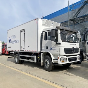 Camion <span class=keywords><strong>frigorifique</strong></span> de marque chinoise SHACMAN, <span class=keywords><strong>camionnette</strong></span> à caisse <span class=keywords><strong>frigorifique</strong></span> 4x2, 15 tonnes, camion <span class=keywords><strong>frigorifique</strong></span> pour le transport de marchandises - Product Image 2