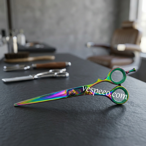Pet grooming scissors multi titanium coated - Product Image 1