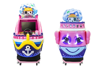 Machine d'arcade de course pour enfants, simulateur de conduite à monnayeur, équipement de jeu pour centres de divertissement familial