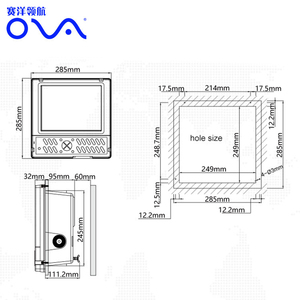 10 "Sonar echo âm thanh tìm cá biển sâu âm thanh với đầu dò siêu âm - Product Image 5