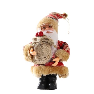 Adornos Navideños de Santa Claus 2024, Muñeco de Peluche de Tela con Diseño de Dibujos Animados, Decoración Navideña para el Hogar, Regalo - Product Image 6