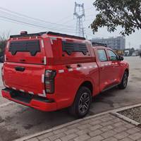 Carcasa Ligera de Aluminio para Camioneta con Ventanas Corredizas Tintadas