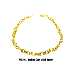 PXK-0527 สร้อยข้อมือแฟชั่นแบบโซ่และแบบเชื่อมต่อ - Product Image 2