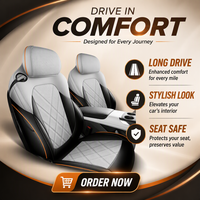 Housse de siège de voiture en cuir pour berline, ensemble complet 5 places, coussin de protection toutes saisons avec protection intérieure de la voiture