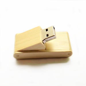 Promotion KI-040 Tourner sur clé usb spéciale 2GB/4GB/8GB joli disque USB en bois de bambou - Product Image 3