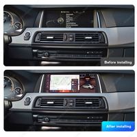 Radio Estéreo para Auto MEKEDE con Android 13 para BMW Serie 5 F10 F11 2010-2016, Snapdragon 680, 8+256G, CIC NBT, Video, Pantalla HD 4G para el Tablero