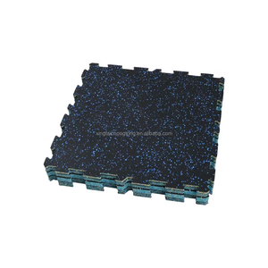 Durable 15mm espesado SBR EPDM goma gimnasio <span class=keywords><strong>suelo</strong></span> Mat antideslizante interior ejercicio rollo mancuerna azulejo choque <span class=keywords><strong>suelo</strong></span> <span class=keywords><strong>protector</strong></span> - Product Image 5