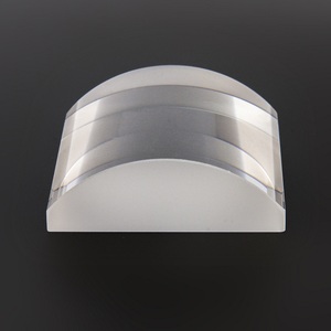 Venda quente Produtos Meio Rod <span class=keywords><strong>Plano</strong></span> Convexo Cilíndrico Lente Cilindro Lente De Vidro - Product Image 4