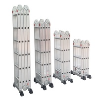 Escalera Plegable de Aluminio Multifuncional para Uso Doméstico - Venta Directa del Proveedor de China
