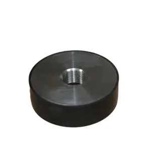Factory wholesales molding Rubber Shock Absorber with M16 threads rubber feet for load cell