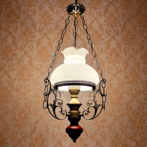 Style européen rétro italien bois Art lumière lustre de luxe britannique pays Restaurant Simple <span class=keywords><strong>suspension</strong></span> en bois massif pour - Product Image 4