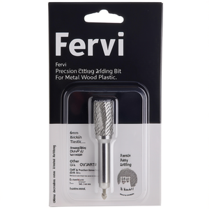 Cortador Rotatorio de Diamante Fervi, Broca de Pulido de Precisión de 6 mm para Metal, Madera y Plástico - Product Image 2