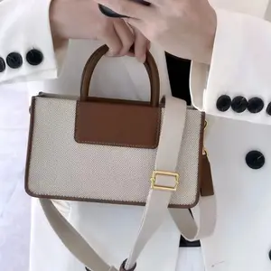 Grote Puur Merk Sacs Main Femme Designer Tassen Luxe Topkwaliteit Draagbare Canvas Draagtas Dames Handtassen
