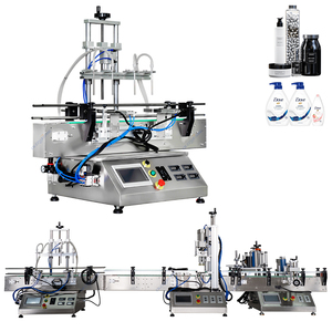 Ligne de production complète de remplissage et de scellage de boissons, machine populaire de remplissage de petite taille pour table, ligne de production de remplissage compacte - Product Image 2