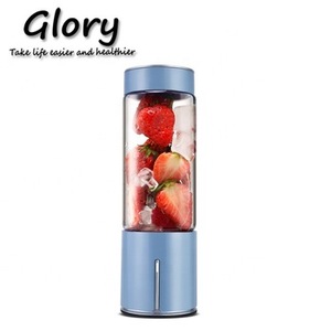 Thiết kế mới chất lượng cao USB nước trái cây Máy xay sinh tố sữa <span class=keywords><strong>Shaker</strong></span> chai thủy tinh tay Mixer xách tay cá nhân Máy xay sinh tố cup - Product Image 1