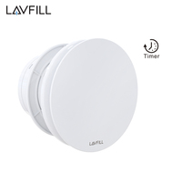 Système de ventilation d'évacuation d'air, ventilateur extracteur de salle de bain rond avec minuterie