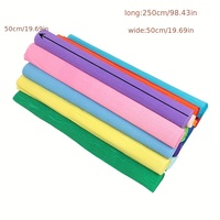 Rouleaux de papier crépon épais 37 g/m² pour fleuristes, directement de l'usine, 50x250 cm, extensibilité 50% 70% 90% 280% pour emballage floral et décoration de fêtes