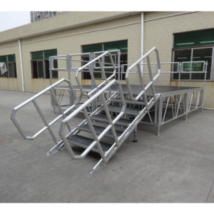 เวทีไม้กลางแจ้งปรับความสูงได้สำหรับทำกิจกรรมกลางแจ้งแบบแยกส่วน - Product Image 5