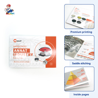 Brochures pliées en trois, personnalisées en carton A4, impression numérique CMJN, pour entreprises, livres médicaux, dépliants et catalogues – Vente en gros