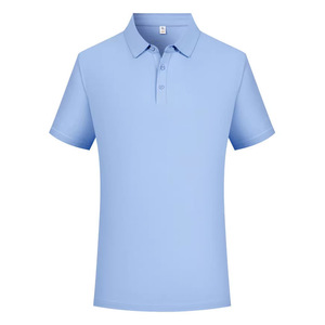 Men's Cotton <b>Polo</b> Shirt 210G Short Sleeve Breathable Summer Workwear Loose Fit With Label And Tags - Product Image 2