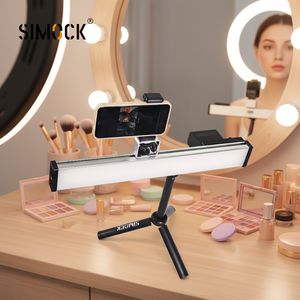 Nouveau produit caméra <span class=keywords><strong>Photo</strong></span> LED Studio poche photographie lumière Dimmable 40W aluminium baguette lumière de remplissage pour Tiktok, youtube - Product Image 3