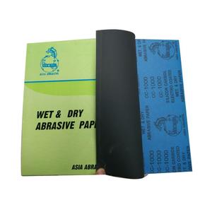 Papel Abrasivo Húmedo y Seco Asia Abrasive 230x280 CC-1000 con Respaldo de Látex para Pulido Automotriz - Product Image 1