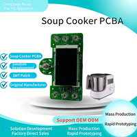 Panel de Control de Alta Calidad para Olla de Sopa, Placa de Circuito PCB, Pantalla LCD, Temperatura del Agua, PCBA para Olla de Sopa