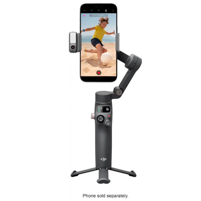 For Osmo Mobile 7P 3-Axis Smartphone Gimbal Stabilizer Portable Handheld Phone Gimbal for Video Recording Vlog Live Streaming