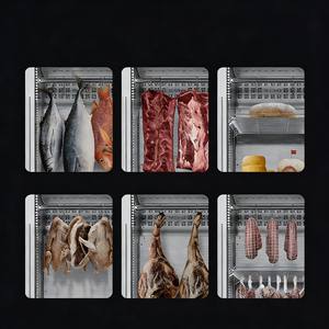 Réfrigérateur de présentation de viande sain et respectueux de l'environnement, congélateurs de présentation Delli avec garantie d'un an - Product Image 4