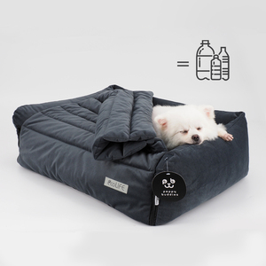 Peppy Buddies Rechthoekige Klassieke Fluwelen Multifunctionele Recycle Stof Sofa Beschermende Hondendeken met Rits Anti-slip Bodem Volledig Verpakt - Product Image 1