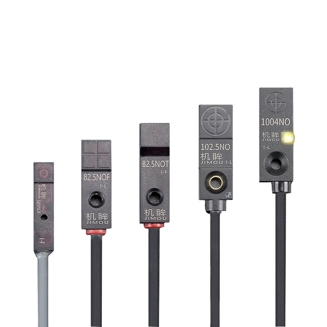 JIMOU high quality 3 wire 12Vdc small square inductive proximity switch sensor