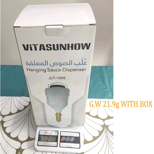 เครื่องจ่ายซอสแบบแขวนขวดปั๊มพลาสติกเครื่องจ่ายซอสสำหรับห้องครัวร้านอาหาร5.5L เชิงพาณิชย์ความจุขนาดใหญ่ - Product Image 2