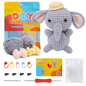 Venta caliente Crochet Toy Crochet Mini Toys Craft Kit Crochet Toy Trending Easter Amigurumi Crochet Doll Patrón libre - Product Image 4