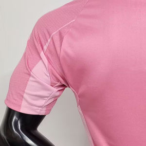 Maillots de football personnalisés pour hommes en gros 25/26 – Hauts d'uniforme de football d'été 100 % respirants à séchage rapide et manches courtes - Product Image 4