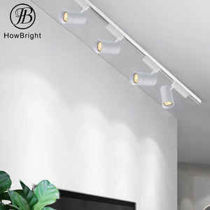 कार्यालय भवन समायोज्य रोटेटेबल रेल स्थापित ट्रैक कोब ट्रैक लाइट - Product Image 5