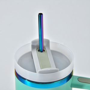 Thermos Magic Color Ion Plated Ice Bully de 40 oz de deuxième génération, nouveau modèle en acier inoxydable 304, tasse de voiture avec impression personnalisable - Product Image 3