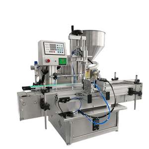 เครื่องบรรจุของเหลวอัตโนมัติแบบสายพานลำเลียงสำหรับน้ำผึ้ง เบียร์ ครีม แอลกอฮอล์ นม เครื่องดื่ม เครื่องสำอาง น้ำยาบ้วนปาก - Product Image 2