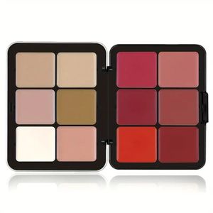 Paleta de Rubor Personalizada, Fábrica de Maquillaje OEM, Rubor de <span class=keywords><strong>6</strong></span> Colores más Corrector de <span class=keywords><strong>6</strong></span> Colores, Marca Privada - Product Image 6