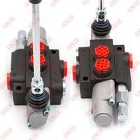Vanne de commande directionnelle hydraulique manuelle FLYBY 1 à commande par joystick, 2 bobines, proportionnelle, P40 P80 P120, pour tracteur et chargeur, 250 bars