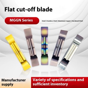 MGGN300 Tête plate Oblique CNC Lame de rainurage de coupe Pièces en acier inoxydable Granules de coupe de tour - Product Image 2
