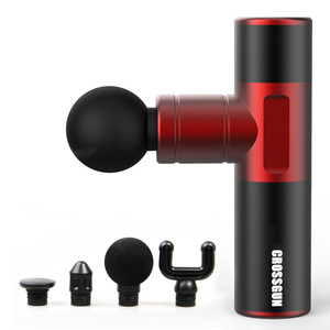 CROSSGUN BS350 Mini Pistola per Massaggio 3000RPM 4 Velocità in Lega <span class=keywords><strong>di</strong></span> Alluminio Massaggiatore Muscolare a Percussione Ricarica Type-C per Alleviare il Dolore - Product Image 1