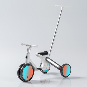 Playkids 4 <span class=keywords><strong>en</strong></span> <span class=keywords><strong>1</strong></span>, <span class=keywords><strong>Triciclo</strong></span> para Niños Ajustable, Cochecito, Bicicleta, <span class=keywords><strong>Triciclo</strong></span> para Bebés - Product Image 1